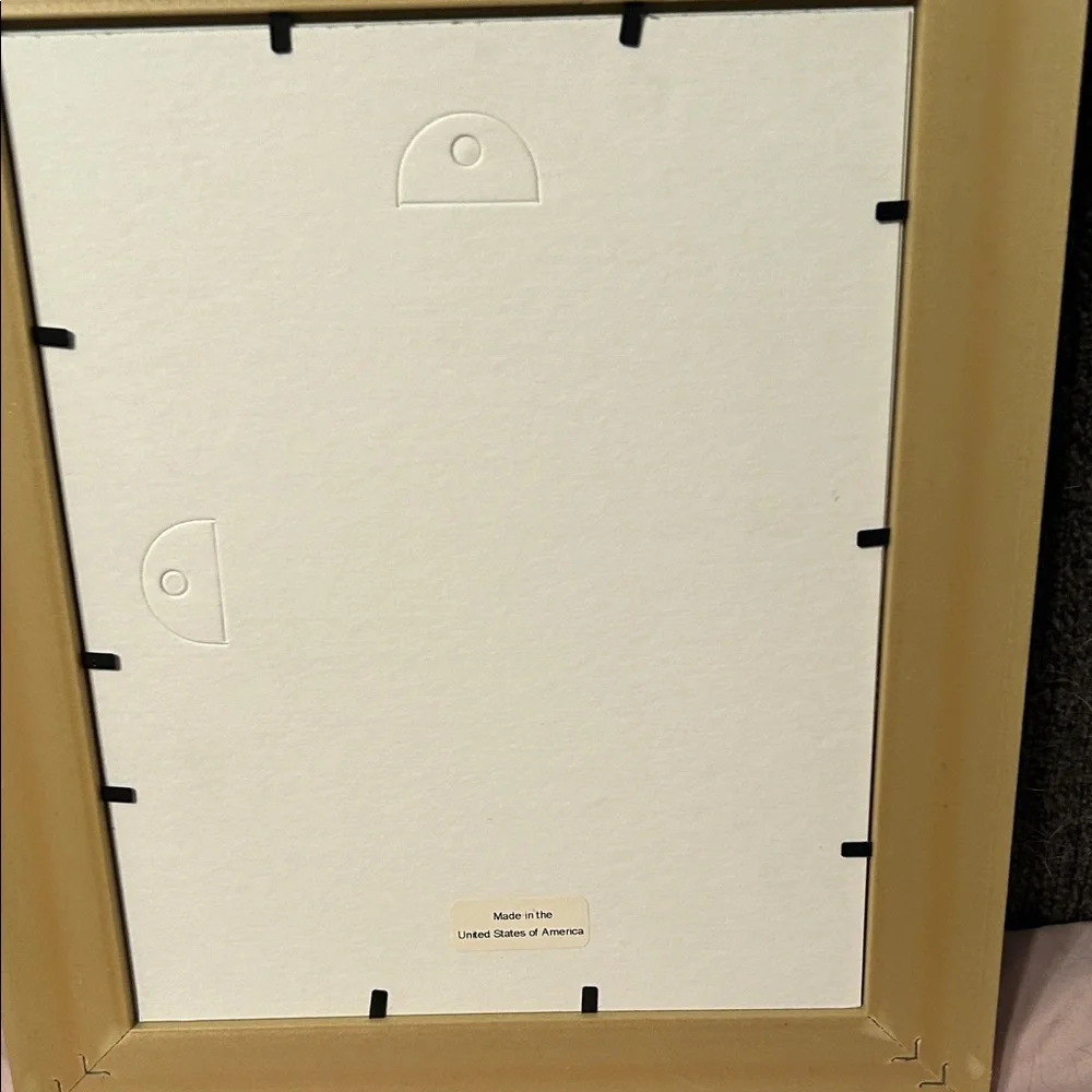 To My Sister Floral Print Picture Frame - Gold